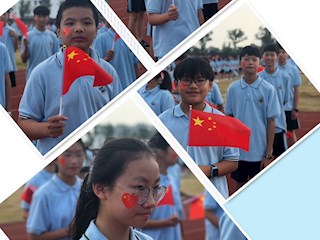 向国旗敬礼